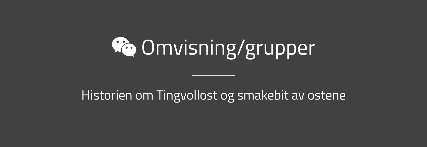 Omvisning - grupper